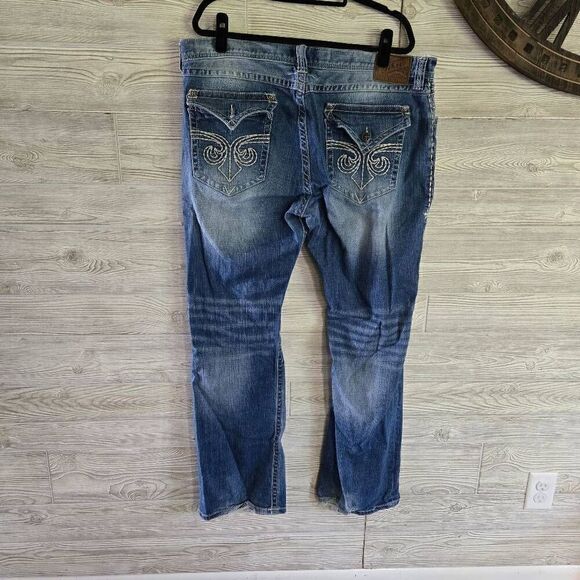 Affliction Distressed Cooper Jeans Mens SZ 40 - Picture 2 of 9